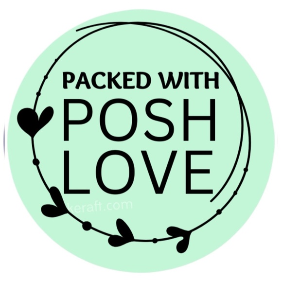 @Thank You Stickers for poshmark 2in round Shipping Supplies NWT - Picture 3 of 13